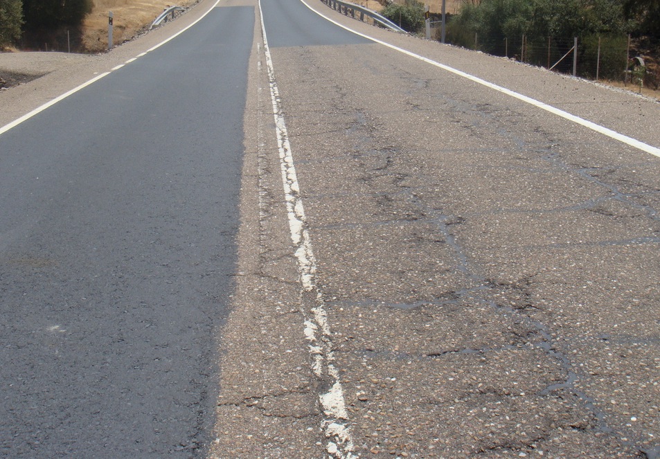 deterioro carreteras españolas