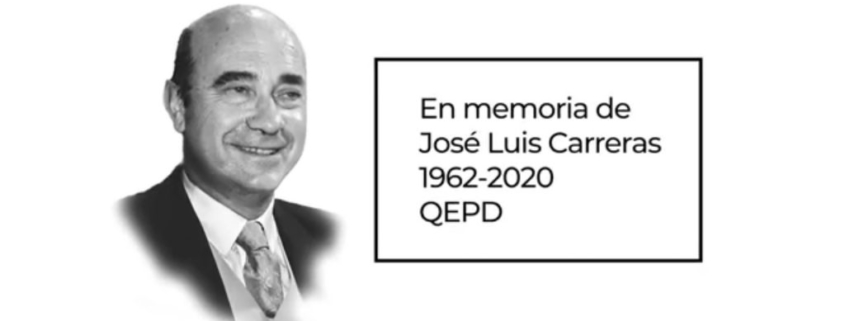 Premio CEL, José Luis Carreras