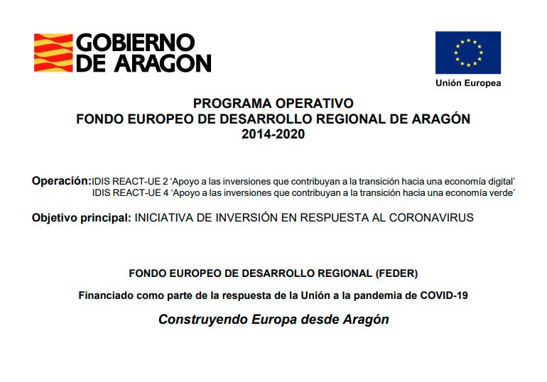 Fondo Europeo Desarrollo Regional Aragon